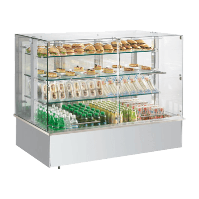 Vitrină frigorifică GN 5-1/1 drop-in, deschidere în sus - SL PLATINUM+ 5 DF