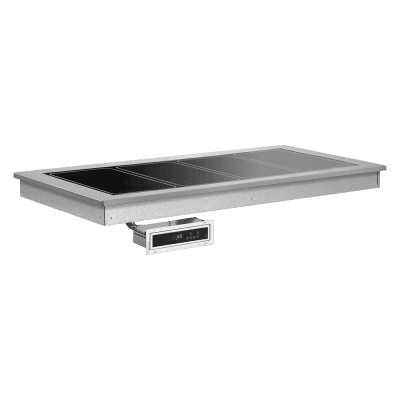 Unitate de servire încălzită, sticlă ceramică GN 4-1/1 drop-in - SL BROWN+ 4