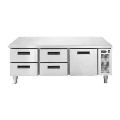 Banc frigorific liniar de blat GN 1/1, 5x1 sertar inox - LNSR 703 I TN 2Z 1Z