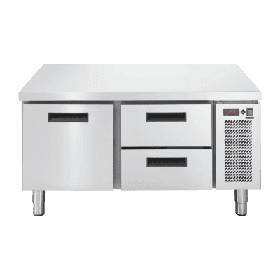 Banc frigorific liniar electric GN 1/1 placă KIT 2x1+1 sertare - LNSR 702 2Z 1Z DKIT