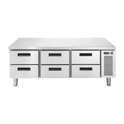 Banc frigorific liniar electric GN 1/1 placă KIT 3x2 sertare - LNSR 703 2Z DKIT