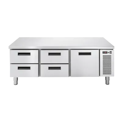 Banc frigorific liniar electric GN 1/1 placă KIT 2x2+1 sertare - LNSR 703 2Z 1Z DKIT