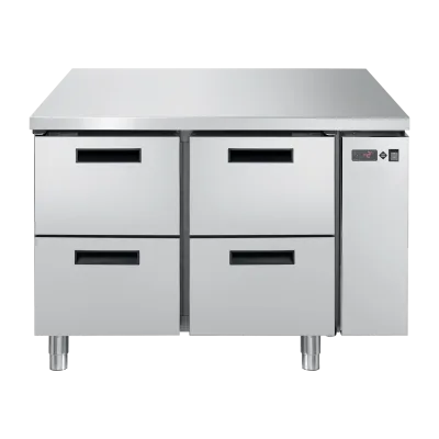 Banc de congelare liniar electric GN 1/1 placă kit 2x2 sertare - LNSF 702 2Z DKIT