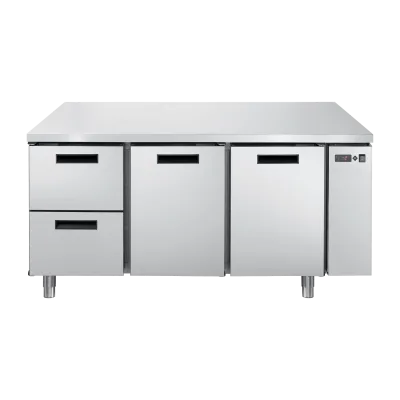 Banc de congelare liniar electric GN 1/1 placă kit 2x2+1 sertare - LNSF 703 2Z 1Z DKIT