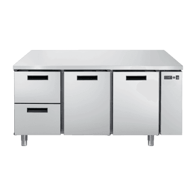 Banc de congelare liniar electric GN 1/1 placă kit 2x2+1 sertare - LNSF 703 2Z 1Z DKIT