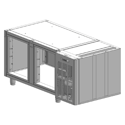 Banc de congelare Box SM 2D oțel inoxidabil - SM 2 KOR
