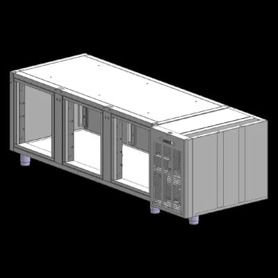 Banc de congelare Box SM 3D oțel inoxidabil - SM 3 KOR