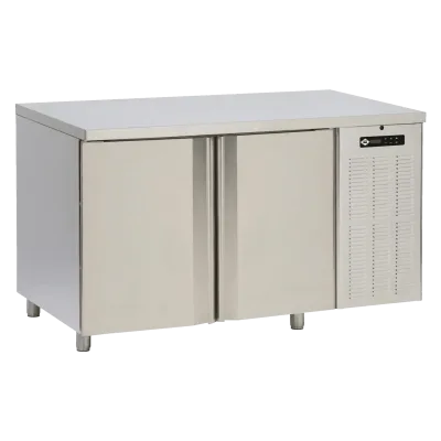 Banc de congelare GN 1/1, 2 uși, fără panou antistropi, oțel inoxidabil 230 V - SM 2D DH