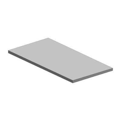 Blat de lucru pentru SCH/SM 2D fără protecție împroșcare - SCH/SM 2 DH