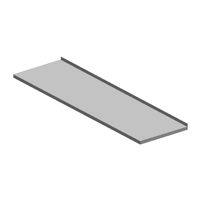 Blat de lucru pentru SCH/SM 4D cu protecție împroșcare - SCH/SM 4 DL