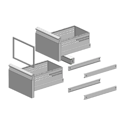 Sertare 1/2 (2 buc) pentru SCH - ZS 2Z