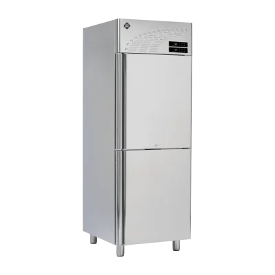 Dulap frigorific/congelator 2x 280 l, ușă dublă GN 2/1, inox - LM 2350