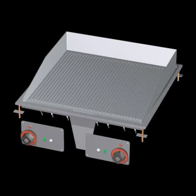 Plită electrică încorporabilă 56x55 striată 400 V - FTRD-66ET