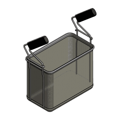 Coș 1/2 pentru CPD-64, CP-74, 1/3 pentru CP-94/98 RM 29x16x20 - K CP K