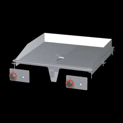 Plită fry-top suprafață combinată - FTLRD-88ET