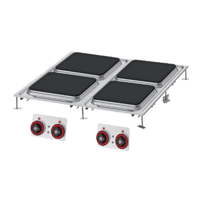 Mașină de gătit electric pătrat 4 zone - PCQD-88ET