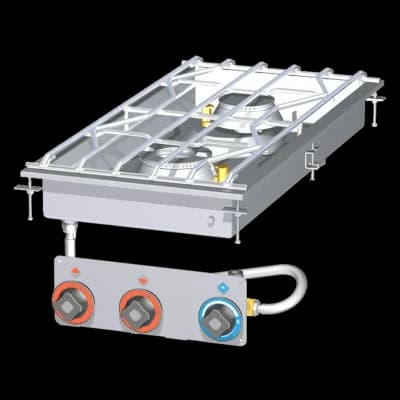 Mașină de gătit cu apă gaz 2 zone - PCAD-84G