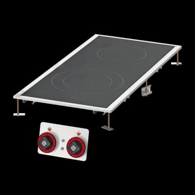Mașină de gătit ceramică sticlă 2 zone - PCCD-84ET