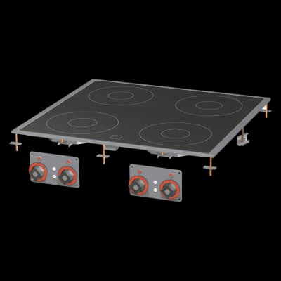 Mașină de gătit ceramică sticlă 4 zone - PCCD-88ET
