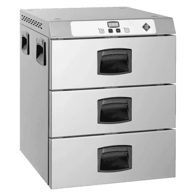 Dulap încălzit HOLDBOX sertare 3x GN 1/1 - HDZ 0311 E