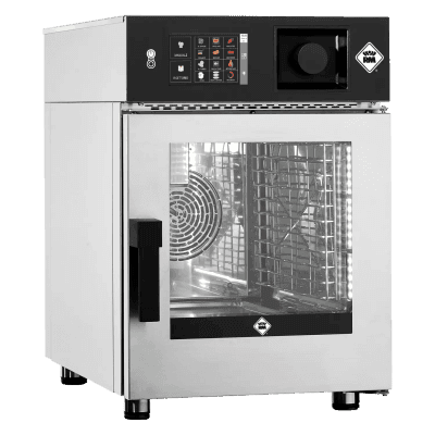 Cuptor cu convecție abur combi SLIM electric 6x GN 1/1 curățare automată abur direct touch screen 7" 400 V - MSTBD 0611 E