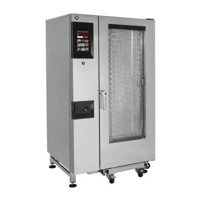 Cuptor cu convecție STEAMBOX electric 20x GN 1/1 boiler ecran tactil color curățare automată ecran 10" - STMB 2011 E