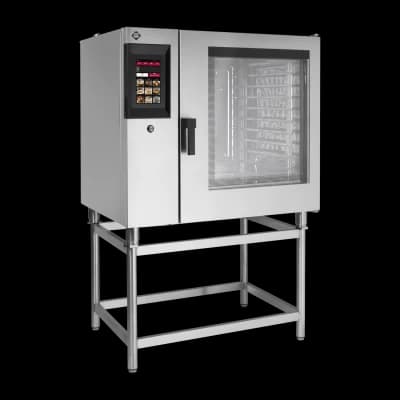 Cuptor cu convecție STEAMBOX electric 10x GN 2/1 boiler ecran tactil color curățare automată ecran 10" - STMB 1021 E