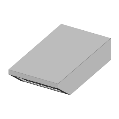 Hotă pentru cuptor cu convecție abur SLIM MSD GN1/1 a MPD - STD S 11