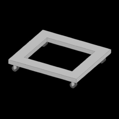 Cărucior pentru HOLDBOX, REGBOX - RBVZ