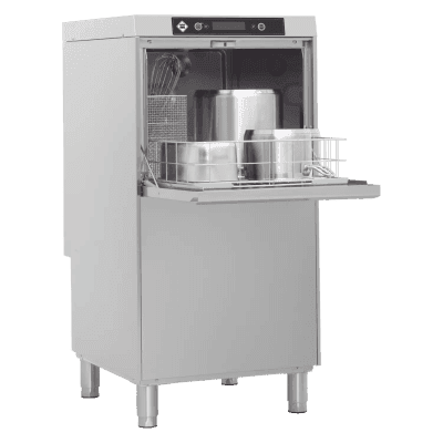Mașină de spălat oale și tigăi perete dublu cu pompă de evacuare 50x60 - 400 V - S 97 P ABT