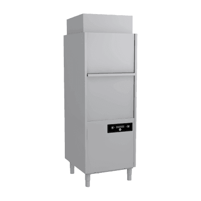 Mașină de spălat oale și tigăi perete dublu cu pompă de evacuare sistem recuperare căldură 55x61 - 400 V - S 157 REC ABT