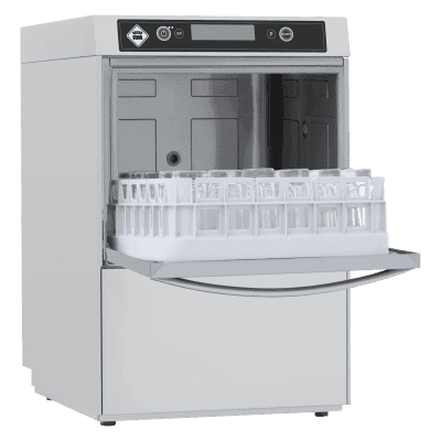 Mașină de spălat vase sub-tejghea dublu înveliș cu dedurizator 40x40 - 230 V - TTA 42 ABT