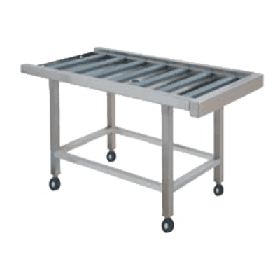 Unitate dreaptă cu role cu bază și picioare 165 cm - CTS 167