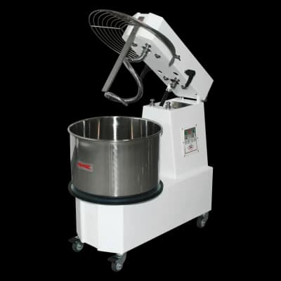 Malaxor spiral cu frământător 1 viteză castron detașabil 20 l 400 V - HTS 20 T