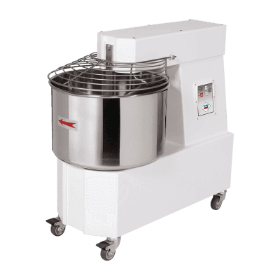 Malaxor spiral cu frământător 2 viteze castron detașabil 75 l 400 V - HTS 75 2T