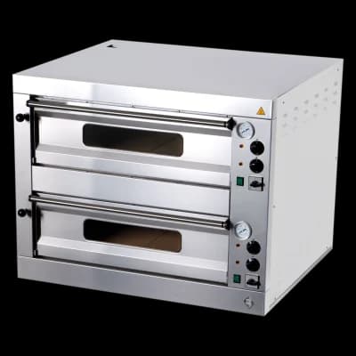 Cuptor pentru pizza 2 camere 8x d=33 cm - P 8