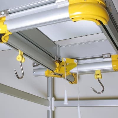 Scripete cu suport din plastic și cârlig din oțel inoxidabil ø12 - RM - Jednoduchý hák