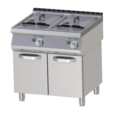 Friteuză pe gaz 2x 17l pe dulap - FE 780/17 G