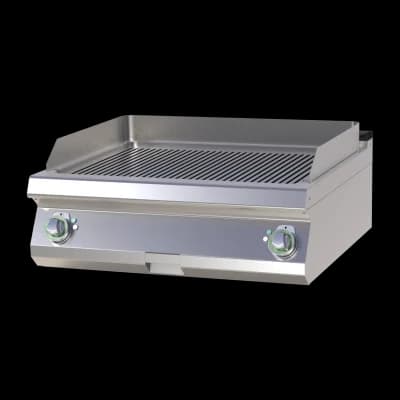 Plită fry-top canelată - FTR 708 E
