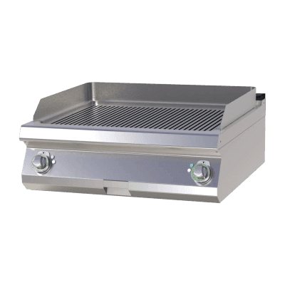 Plită fry-top canelată - FTR 708 E