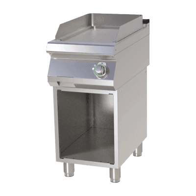 Plită fry-top netedă cromată pe dulap deschis - FTHC 740 E