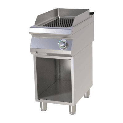 Plită fry-top canelată pe dulap deschis - FTR 740 E