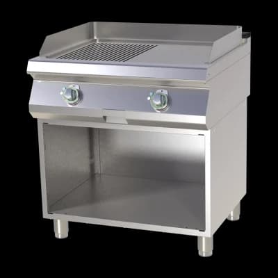 Plită fry-top combinată pe dulap deschis - FTHR 780 E