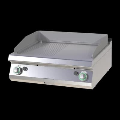 Plită fry-top combinată cromată - FTHRC 708 G