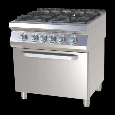 Mașină de gătit pe gaz cu cuptor electric static - SPST 780/21 GE