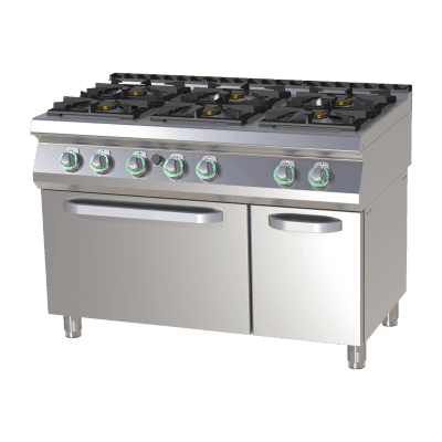 Mașină de gătit pe gaz cu cuptor pe gaz - SPST 7120/21 G