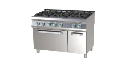Mașină de gătit pe gaz cu cuptor pe gaz - SPST 7120A/21 G