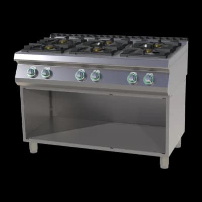 Mașină de gătit pe gaz cu dulap - SPS 7120 G