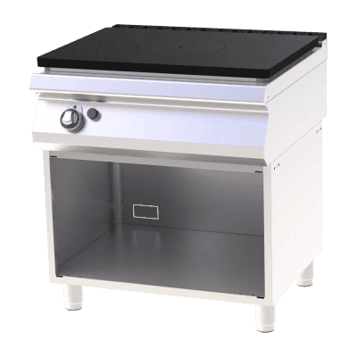 Mașină de gătit pe gaz cu plită solidă pe dulap deschis - ST 780 G