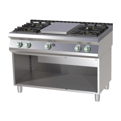 Aragaz pe gaz cu plită solidă cu dulap - STPS 7120 G